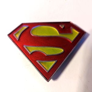 Superman belt buckle